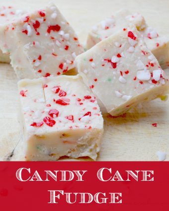 Candy Cane Fudge Recipe from Mommy Evolution