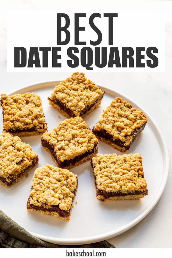 Date Squares from The Bake School